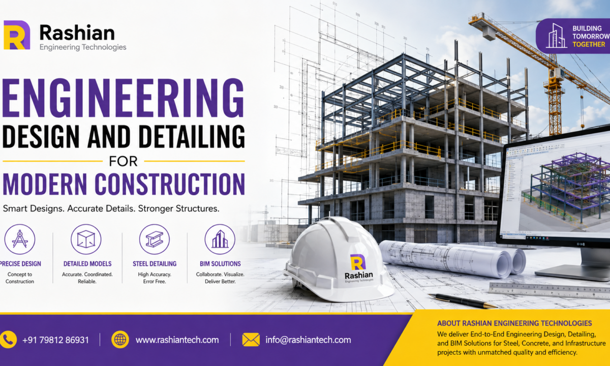 Engineering Design and Detailing: Why Accuracy Matters in Modern Construction