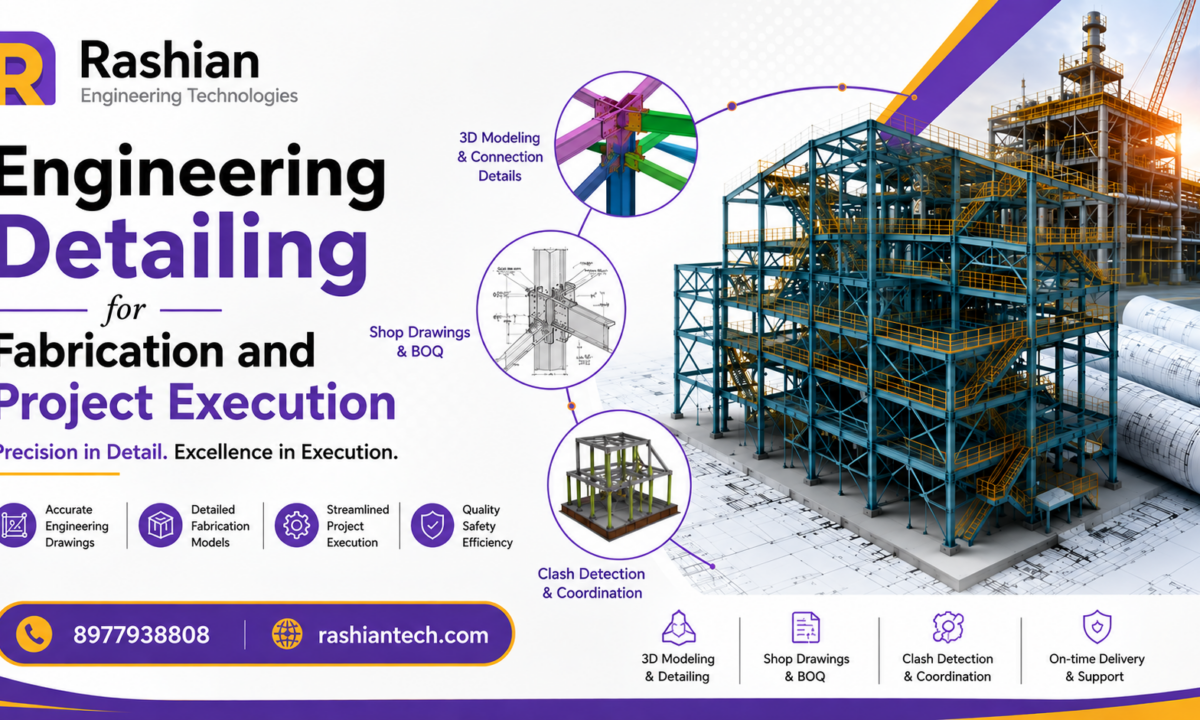 How Engineering Detailing Improves Fabrication and Project Execution