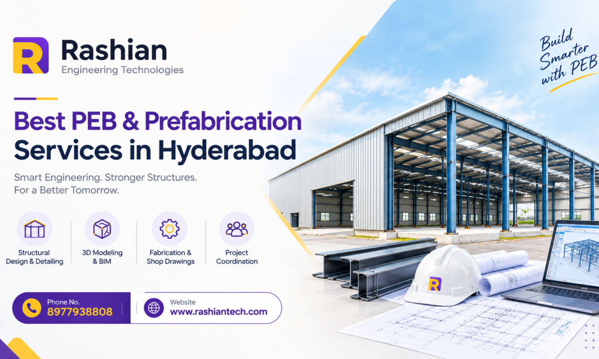 Best PEB & Prefabrication Services in Hyderabad | Rashian Tech