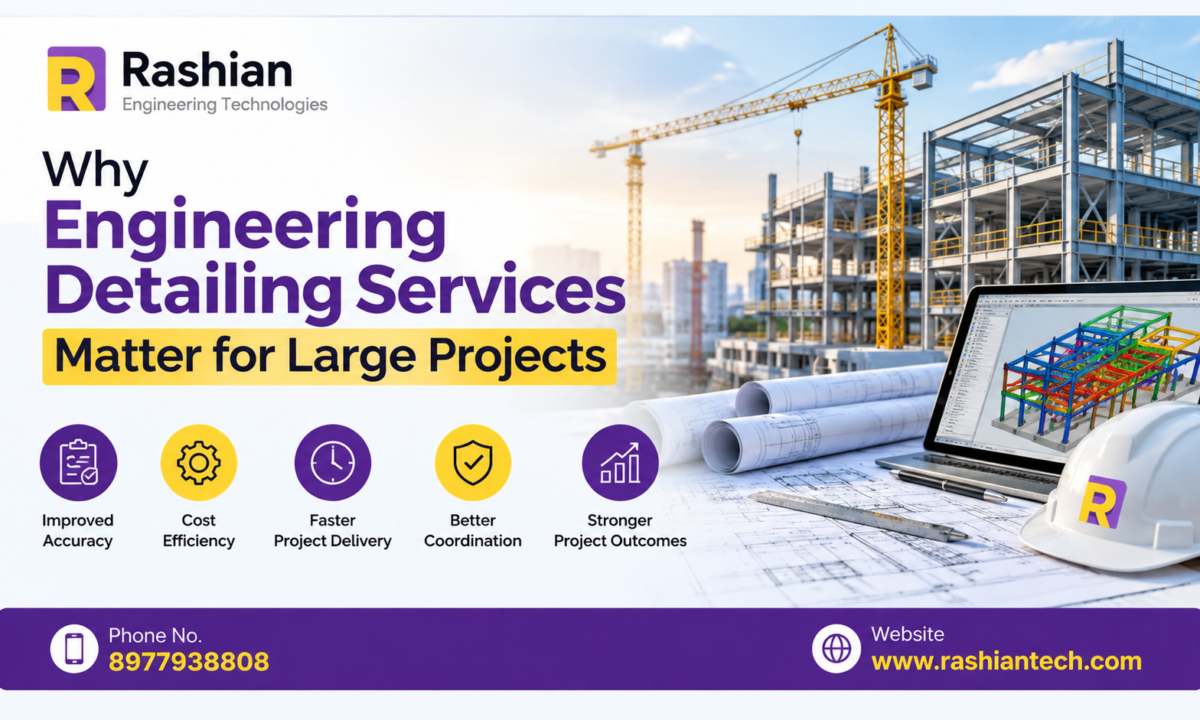 Why Professional Engineering Detailing Services Matter for Large Projects