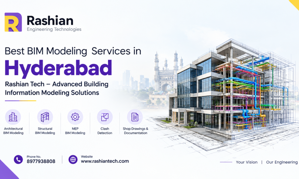 Best BIM Modeling Services in Hyderabad | Rashian Tech – Advanced Building Information Modeling Solutions