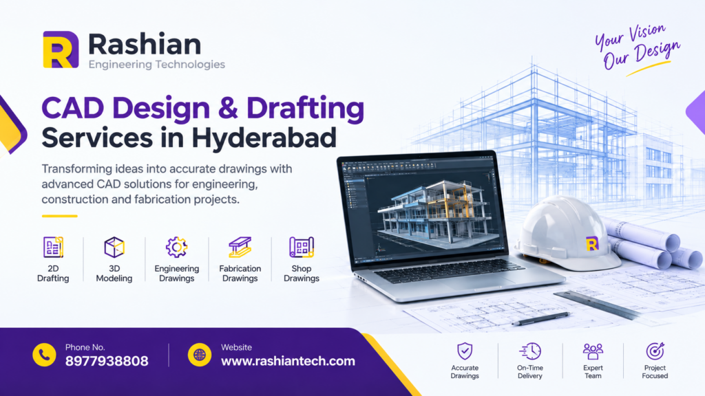CAD Design Services in Hyderabad by Rashian Tech
