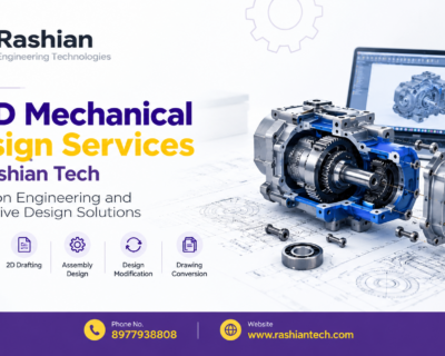 CAD Mechanical Design Services at Rashian Tech: Precision Engineering and Innovative Design Solutions